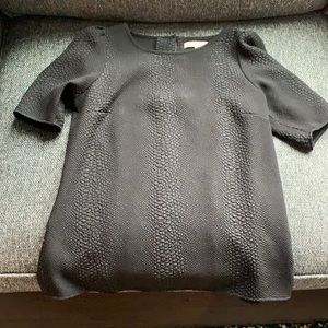 Black Banana Republic short sleeve blouse